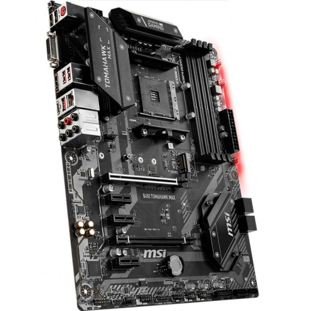 MSI B450 TOMAHAWK MAX Socket AM4 AMD B450 Dual 4xDDR4-4133 ATX