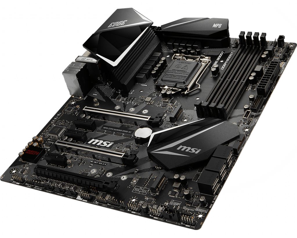 MSI MPG Z390 GAMING EDGE AC Socket 1151 Intel Z390 Dual 4xDDR4-4400 ATX