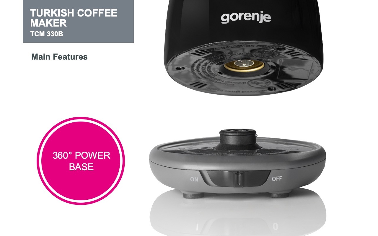 GORENJE TCM330B / Black