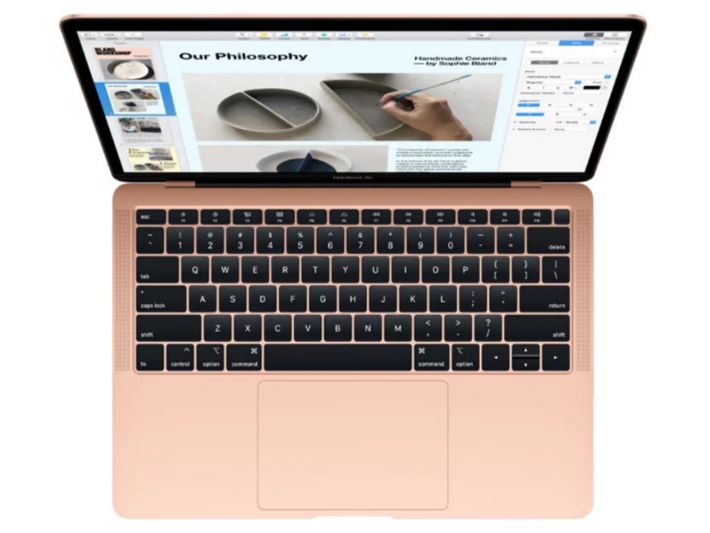 Apple MacBook Air 13 2020 / 13.3" Retina / Intel Core i5 / 8GB RAM / 512GB SSD / Intel Iris Plus / Mac OS Catalina / Gold