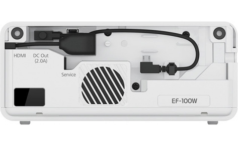 Epson EF-100W 3LCD WXGA Portable Laser / White