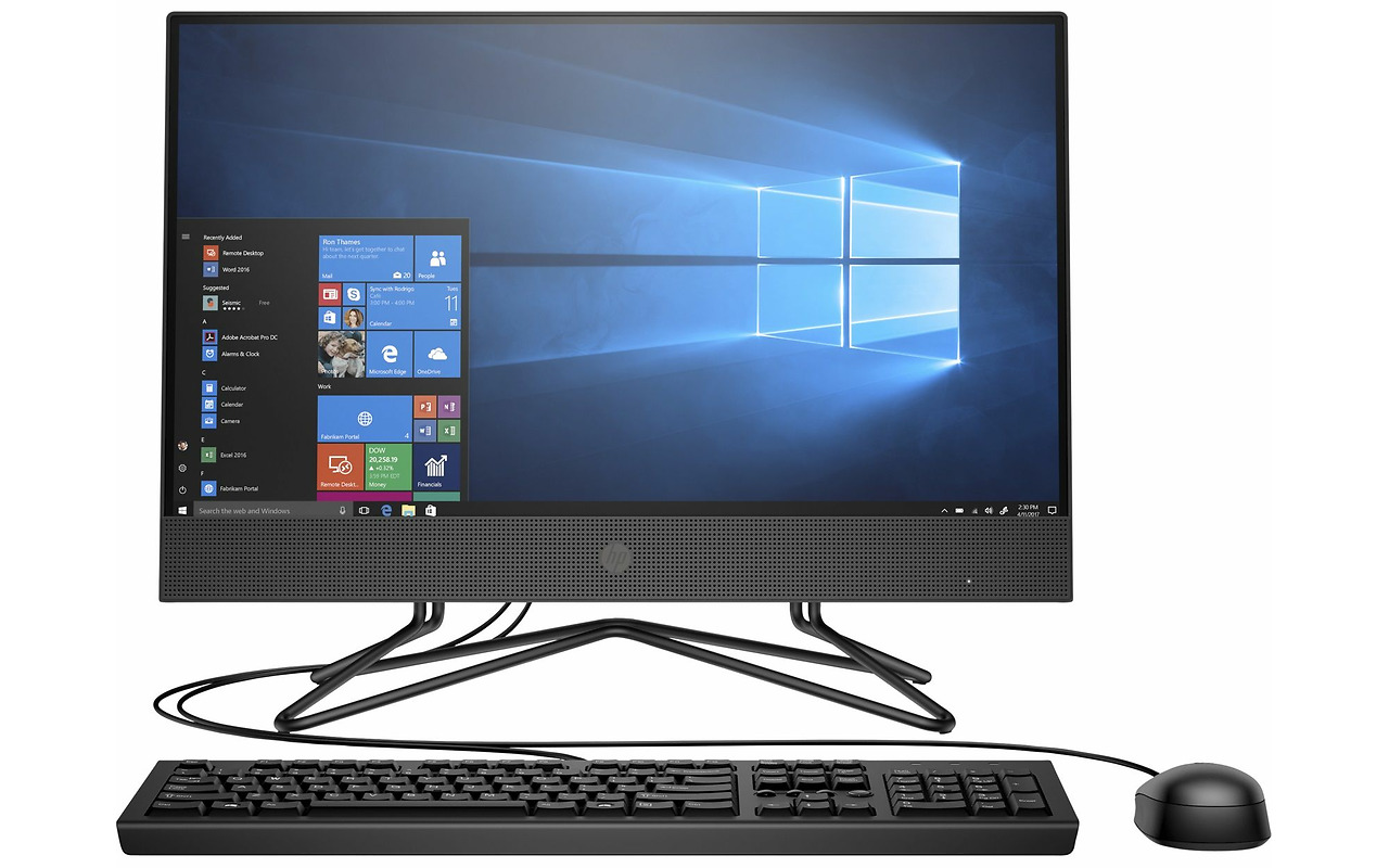 HP 200 G4 / 21.5" FullHD IPS / Intel Core i3-10110U / 4GB DDR4 / 1.0TB HDD / Iron Gray / Windows