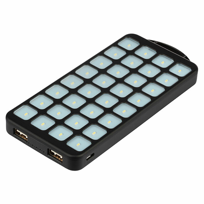 Qumo PowerAid Tourist Solar 8000 mAh / Black