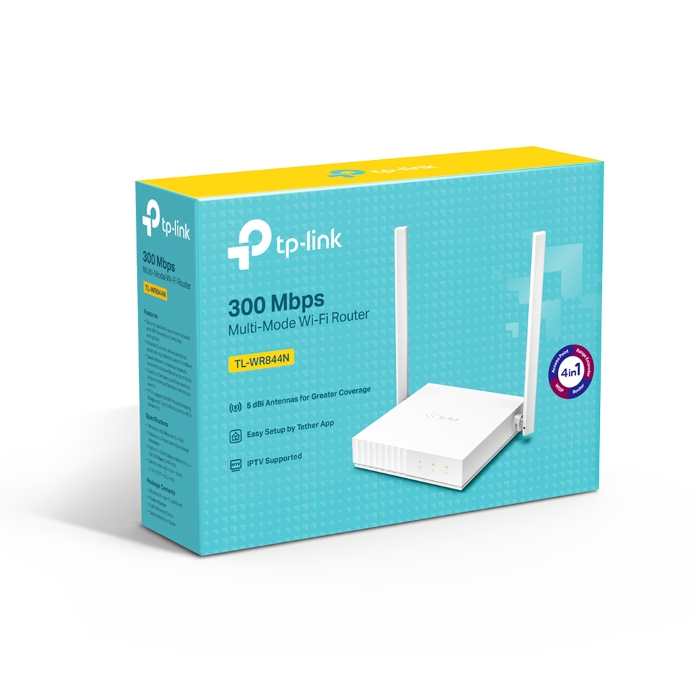TP-LINK TL-WR844N / Wi-Fi N / White