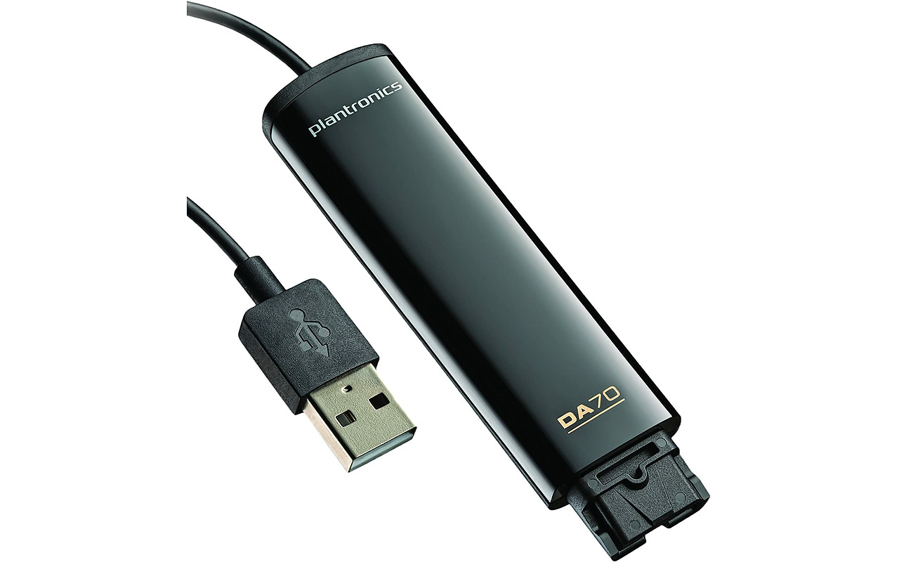 Adaptor Plantronics DA70 / 201851-02 / Black