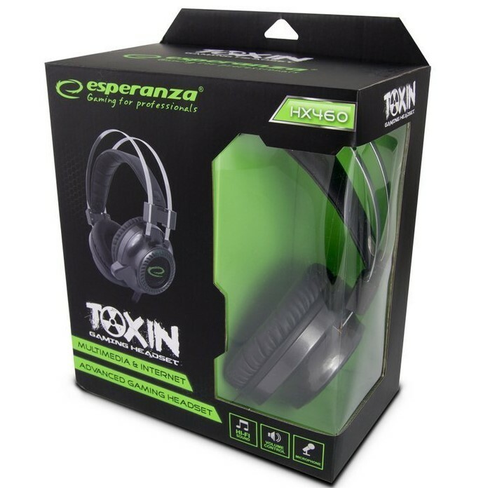 Esperanza TOXIN EGH460 / Black