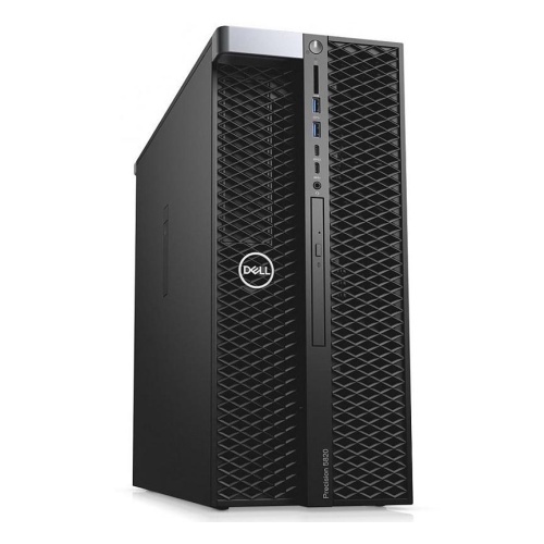 DELL Precision T5820 Tower / Intel Xeon W-2123 / 32GB DDR4 ECC / 256GB NVMe Class 40 / NVIDIA Quadro P2000 5GB / 685W PSU /  Windows 10 PRO / Black
