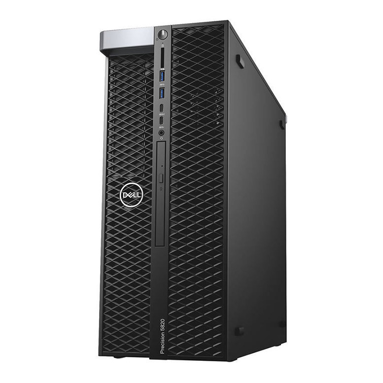 DELL Precision T5820 Tower / Intel Xeon W-2123 / 32GB DDR4 ECC / 256GB NVMe Class 40 / NVIDIA Quadro P2000 5GB / 685W PSU /  Windows 10 PRO / Black
