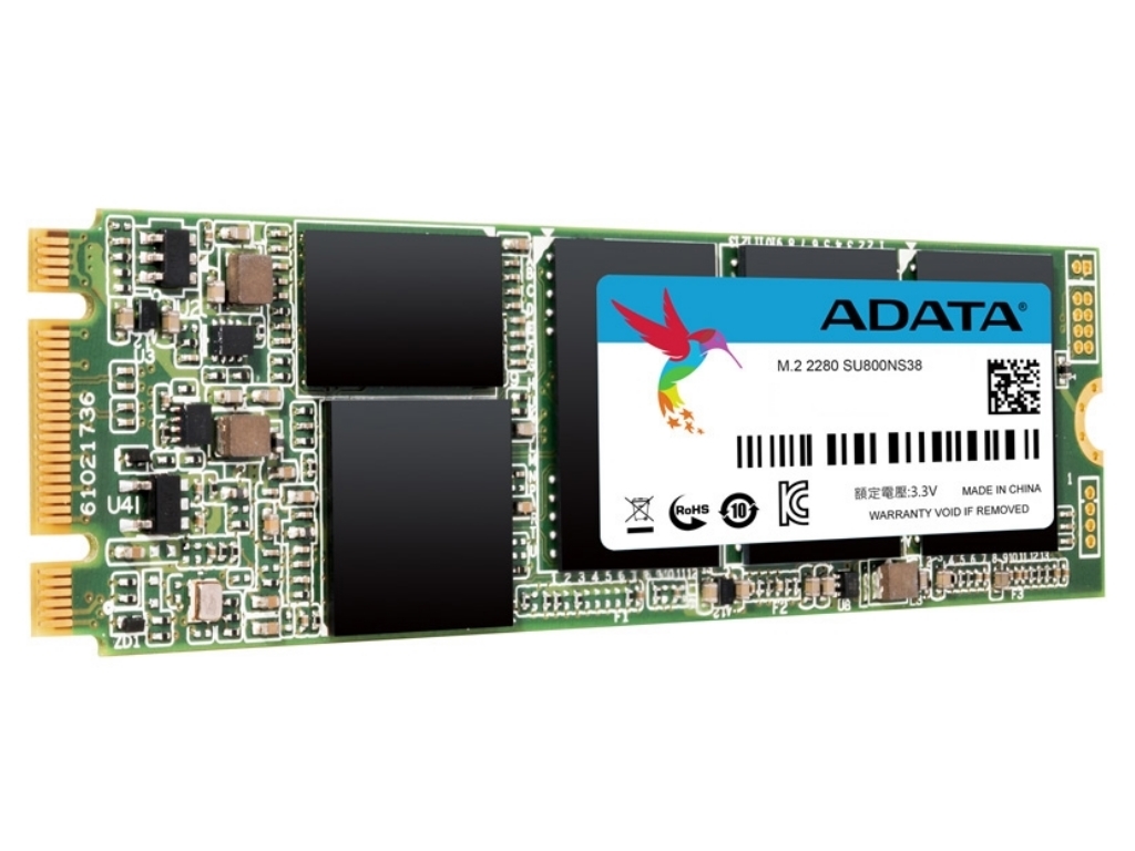 SSD ADATA Ultimate SU800 256GB / M.2 SATA / 2280 / 3D-NAND TLC / SM2258EN /