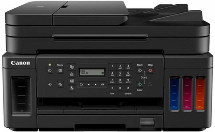 Canon Pixma G7040 / A4 Color Printer / Duplex / Scanner / Copier / Network / Wi-Fi / Fax / APD 35 / Black