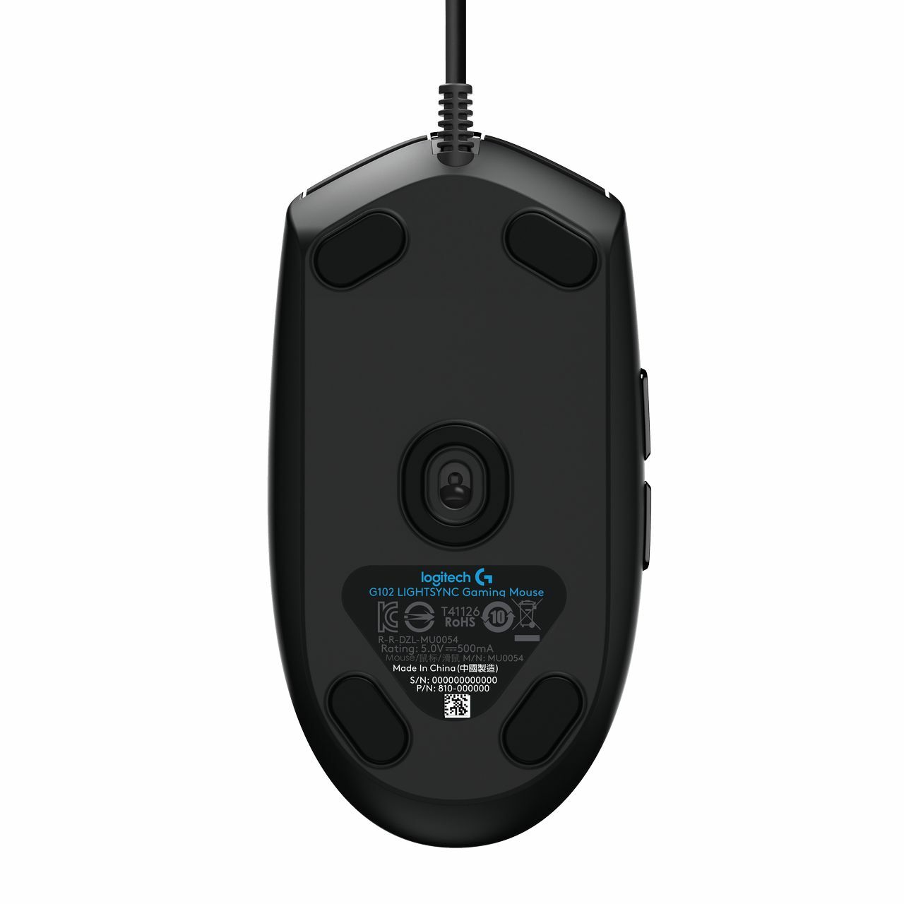 Logitech G102 LIGHTSYNC RGB lighting / Black