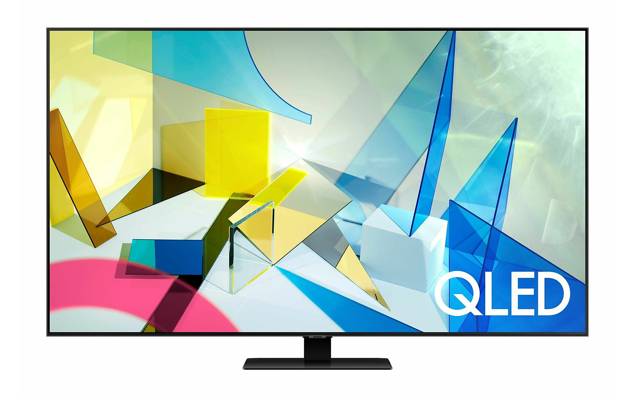 Samsung QE55Q80TAUXUA / 55" QLED Flat 4K UHD Premium SMART TV Tizen 5.5 OS / Direct Full Array / Black