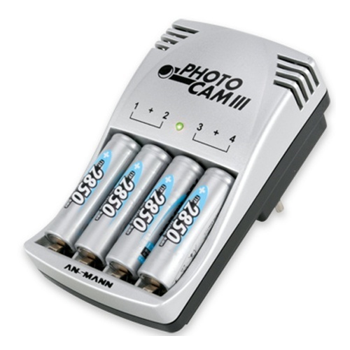 Ansmann Photo Cam III / 4x 2850mAh AA / 5007093 Silver