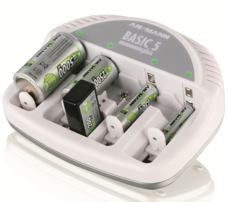 Ansmann Basic 5 plus / White