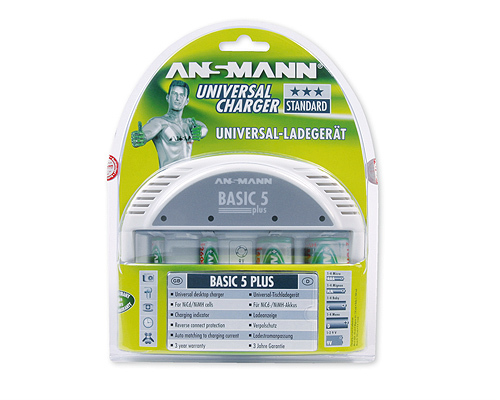 Ansmann Basic 5 plus / White