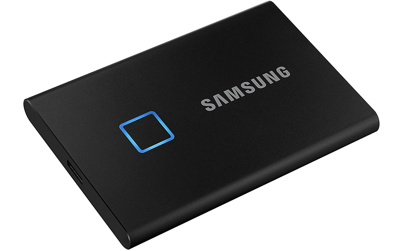 Samsung Portable SSD T7 Touch 1.0TB / MU-PC1T0 Black