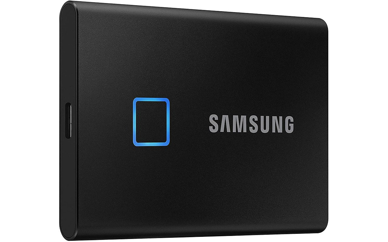 Samsung Portable SSD T7 Touch 1.0TB / MU-PC1T0 Black