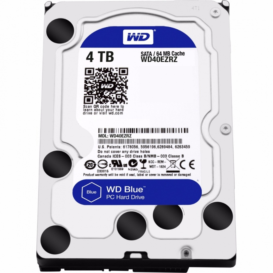 WesternDigital Caviar Blue WD40EZAZ 3.5" HDD 4.0TB /