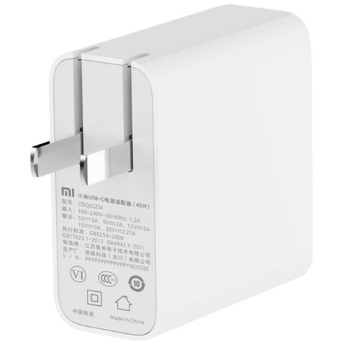 Xiaomi Mi Power Adapter USB Type-C / White