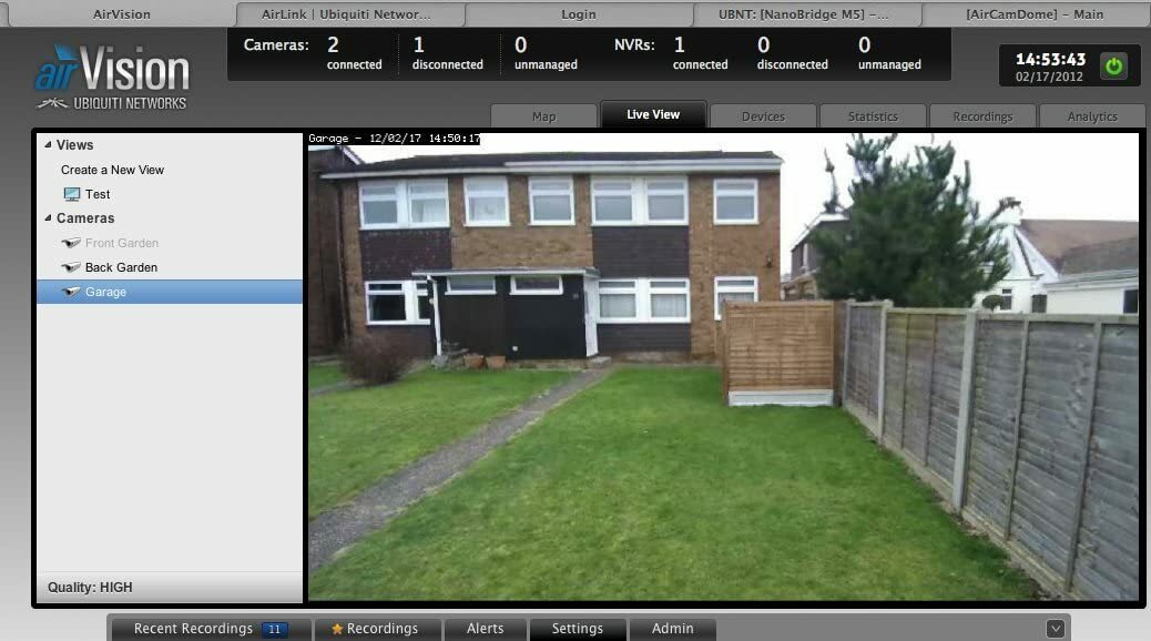 Ubiquiti AirCam Performance / IP Camera /
