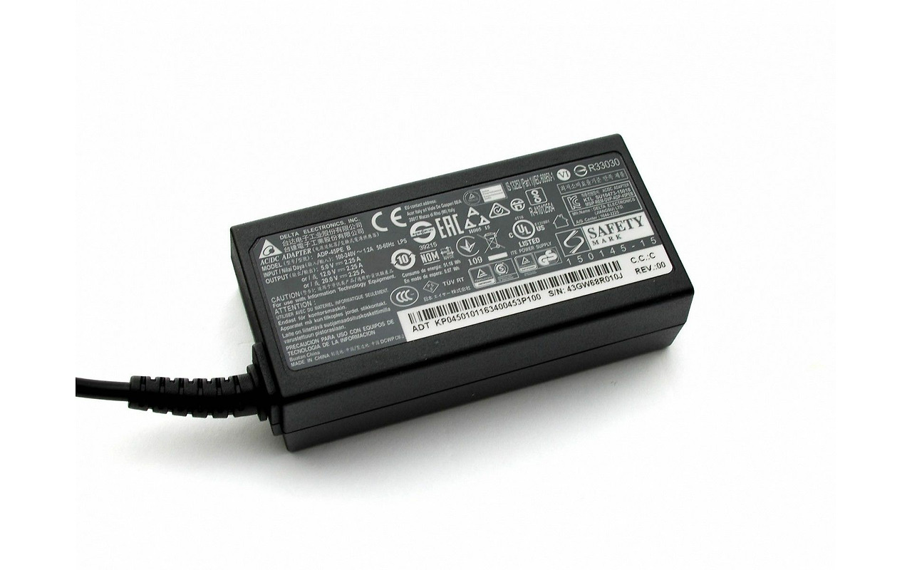 Acer CHACUSBC19-12W-45W AC Adapter Charger 45W USB Type-C /
