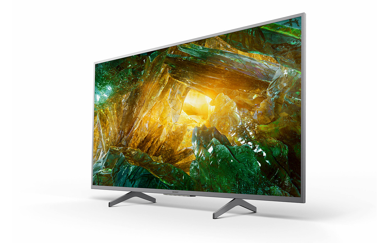 SONY KD43XH8077SAEP / 43'' IPS 3840x2160 UHD Motionflow XR 400Hz SMART TV Android TV 9.0 Pie / Silver