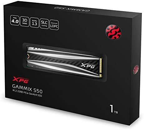 ADATA XPG GAMMIX S50 M.2 NVMe SSD 1.0TB