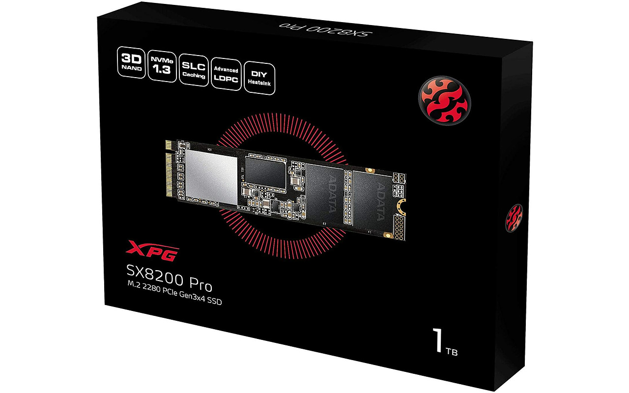 ADATA XPG SX8200 Pro 1.0TB M.2 NVMe