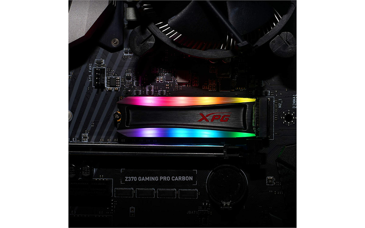 ADATA XPG GAMMIX S40G RGB M.2 NVMe SSD 512GB