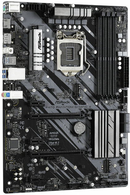 ASRock H470 PHANTOM GAMING 4 ATX S1200 Dual Channel DDR4