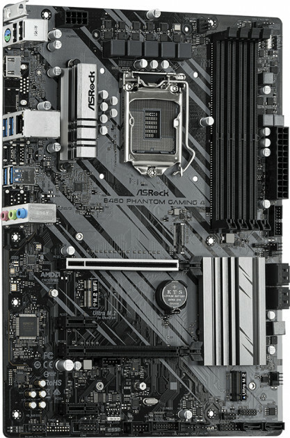 ASRock B460 PHANTOM GAMING 4 ATX S1200 Dual Channel DDR4