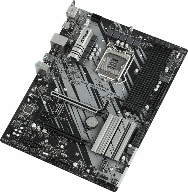 ASRock B460 PHANTOM GAMING 4 ATX S1200 Dual Channel DDR4