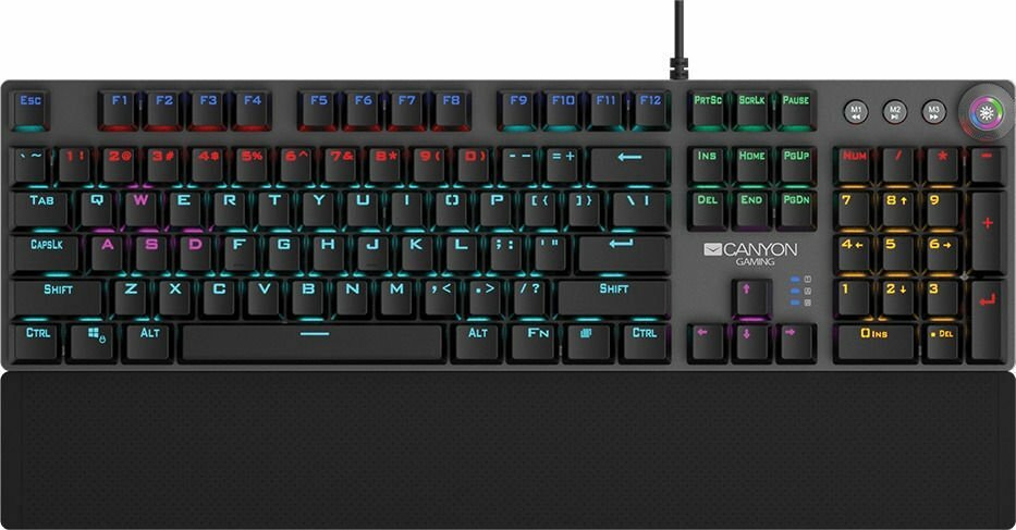 Canyon Nightfall CND-SKB7 Gaming Keyboard / Black
