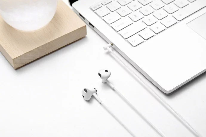 Xiaomi Headphones Dual-Unit Half-Ear / White