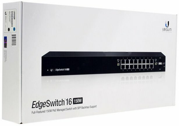 Ubiquiti EdgeSwitch 16 / ES-16-150W / Black