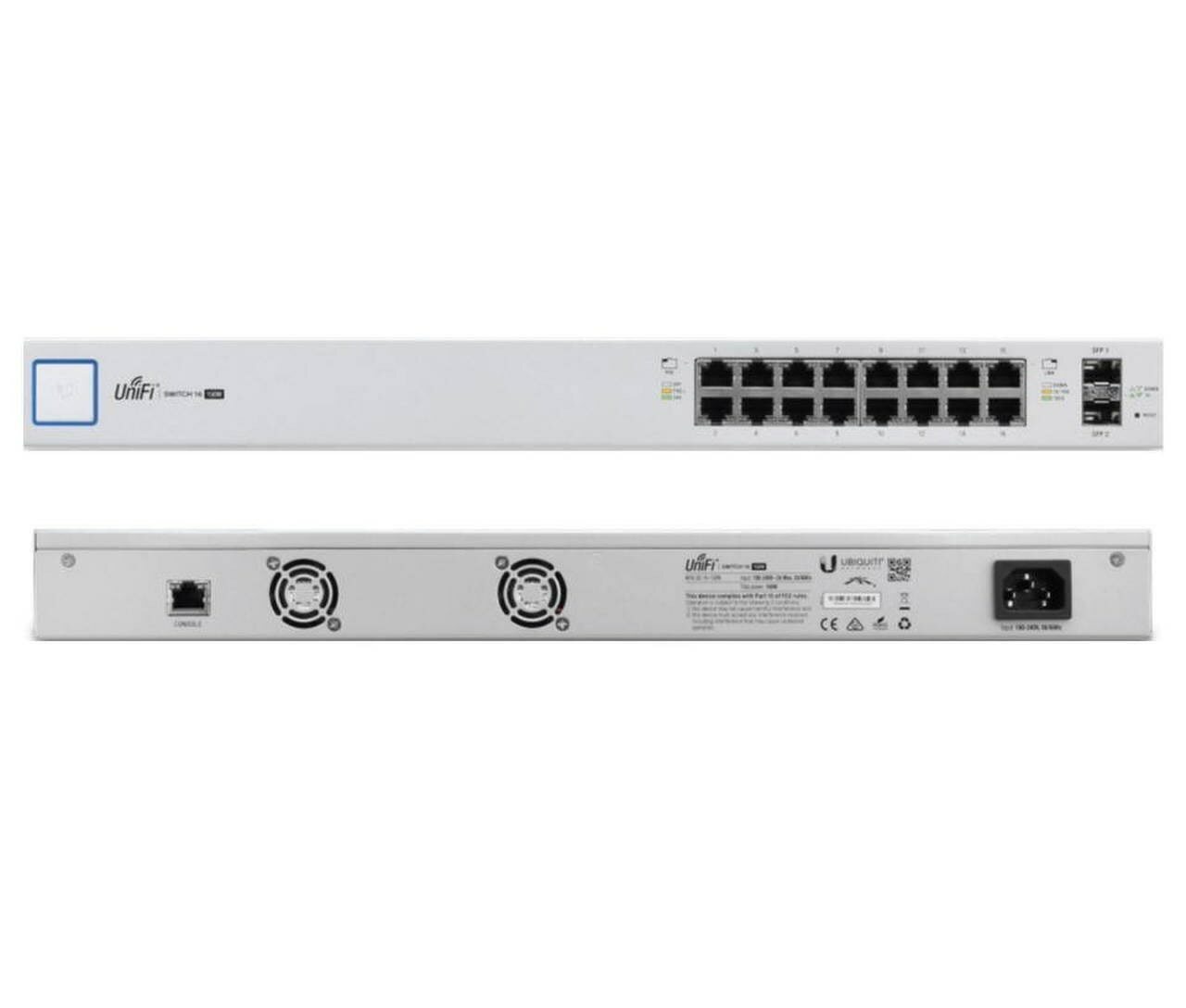 Ubiquiti UniFi Switch 16 / US-16-150W / Silver