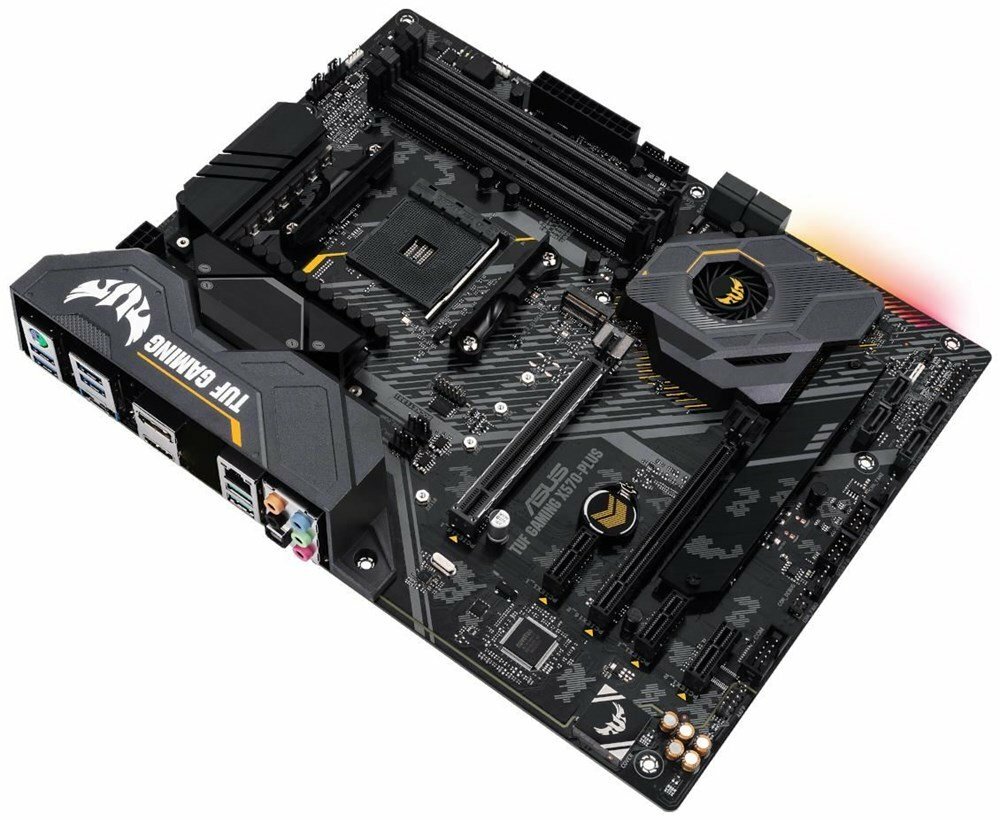 ASUS TUF GAMING X570-PLUS ATX Socket AM4 14 Phases AMD X570 Dual 4xDDR4