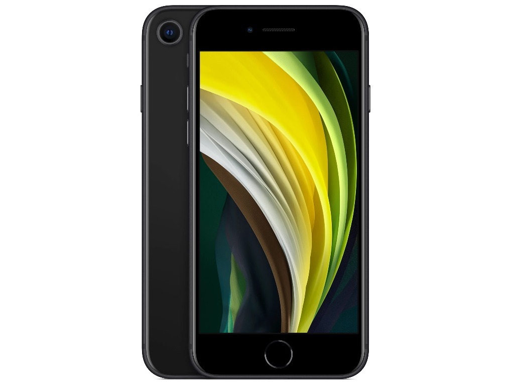 Apple iPhone SE 2020 / 4.7'' IPS 1334x750 / A13 Bionic / 3Gb / 128Gb / 1821mAh / Black