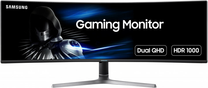 Samsung C49RG90SSI / 49" VA-Curved 5120x1440 FreeSync-2 120Hz / Grey