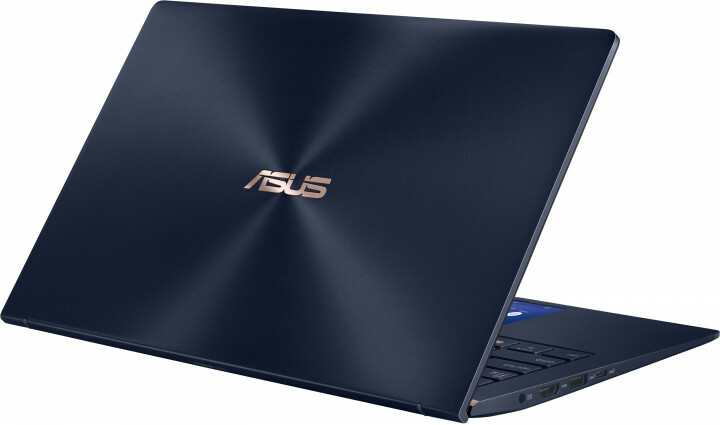 ASUS ZenBook 13 UX334FLC / 13.3" IPS FullHD NanoEdge + ScreenPad 5.65" / Intel i5-10210U / 8GB RAM / 512GB NVMe / GeForce MX250 2GB / Wi-Fi 6 / Windows 10 / Blue