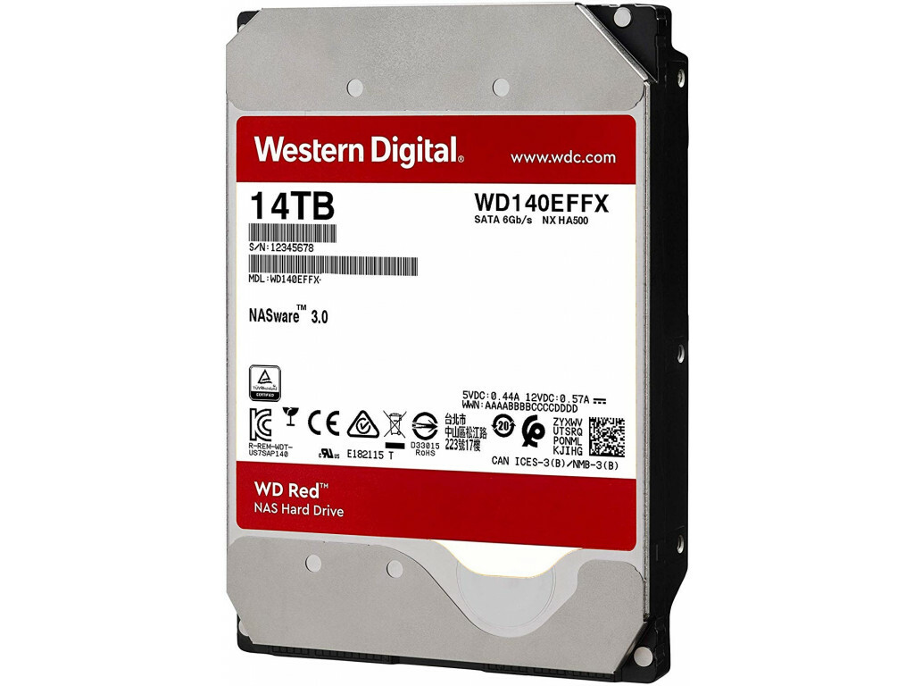 WesternDigital Red NAS WD140EFFX