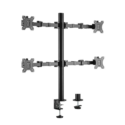 Brateck LDT33-C048 Quad Monitors Steel Articulating Monitor Arm
