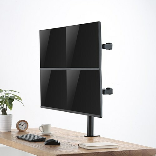 Brateck LDT33-C048 Quad Monitors Steel Articulating Monitor Arm