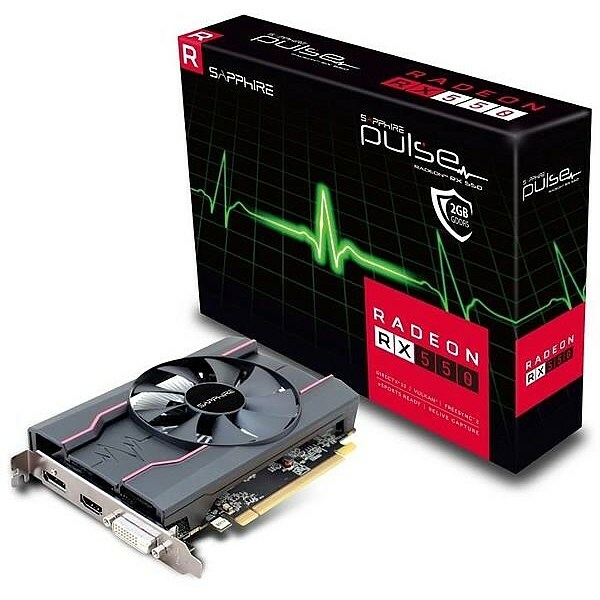 Sapphire PULSE Radeon RX 550 2GB GDDR5 64Bit / 11268-21-20G