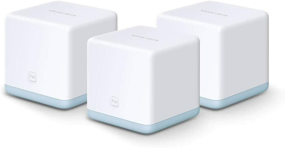 MERCUSYS Halo S12 / 3-pack / Whole-Home Mesh Dual Band Wi-Fi AC System /