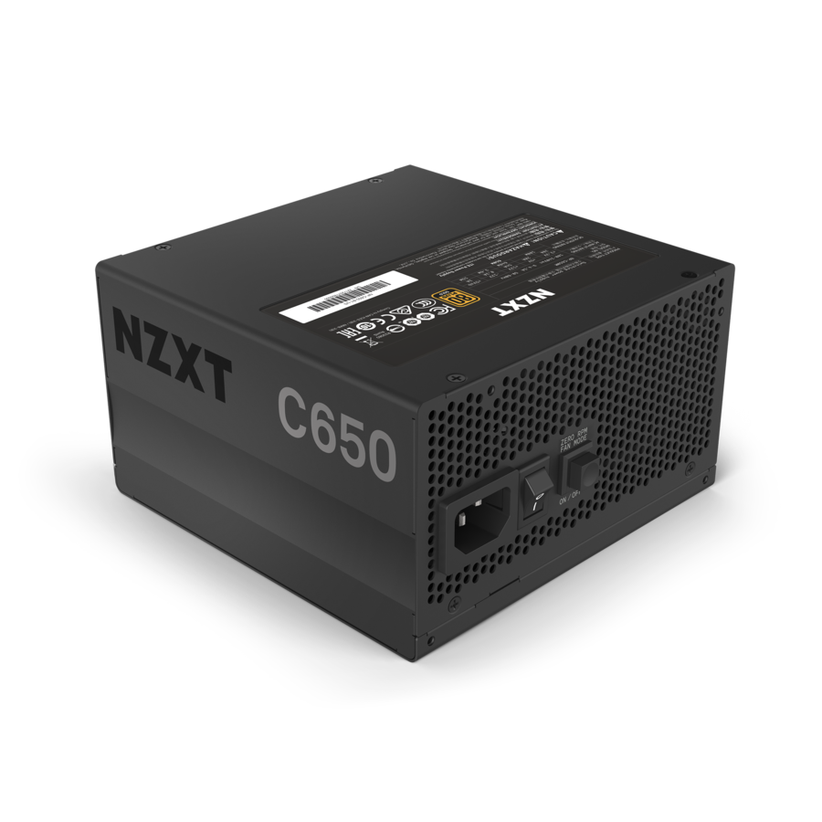 NZXT C650 Power Supply ATX 650W 80+ Gold