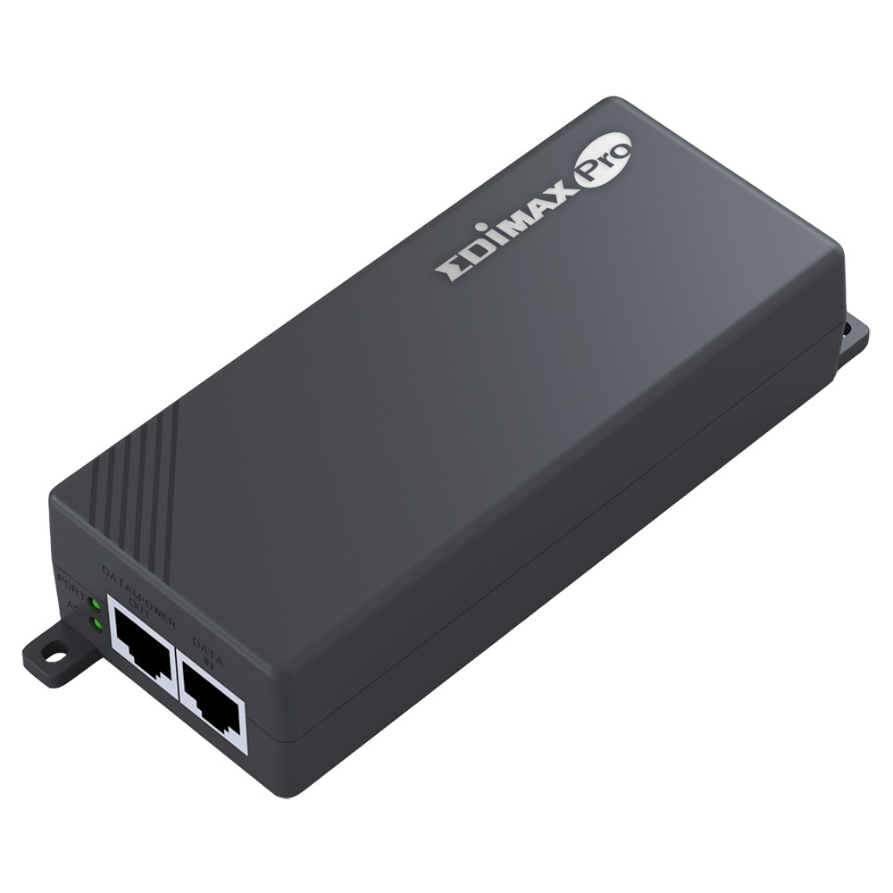 Edimax GP-101IT / Gigabit PoE+ Injector / Black