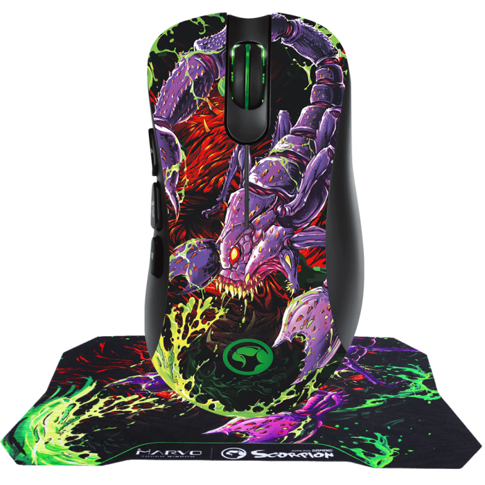 MARVO M603G20 Combo Mouse + Mouse Pad / Color