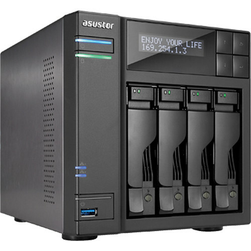 ASUSTOR AS7004T 4-bay NAS Server