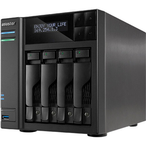 ASUSTOR AS7004T 4-bay NAS Server